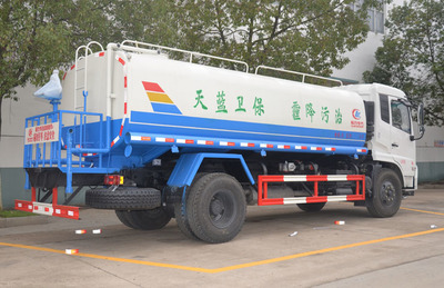 東風天錦12噸灑水車 高效環保，城市清潔多面手